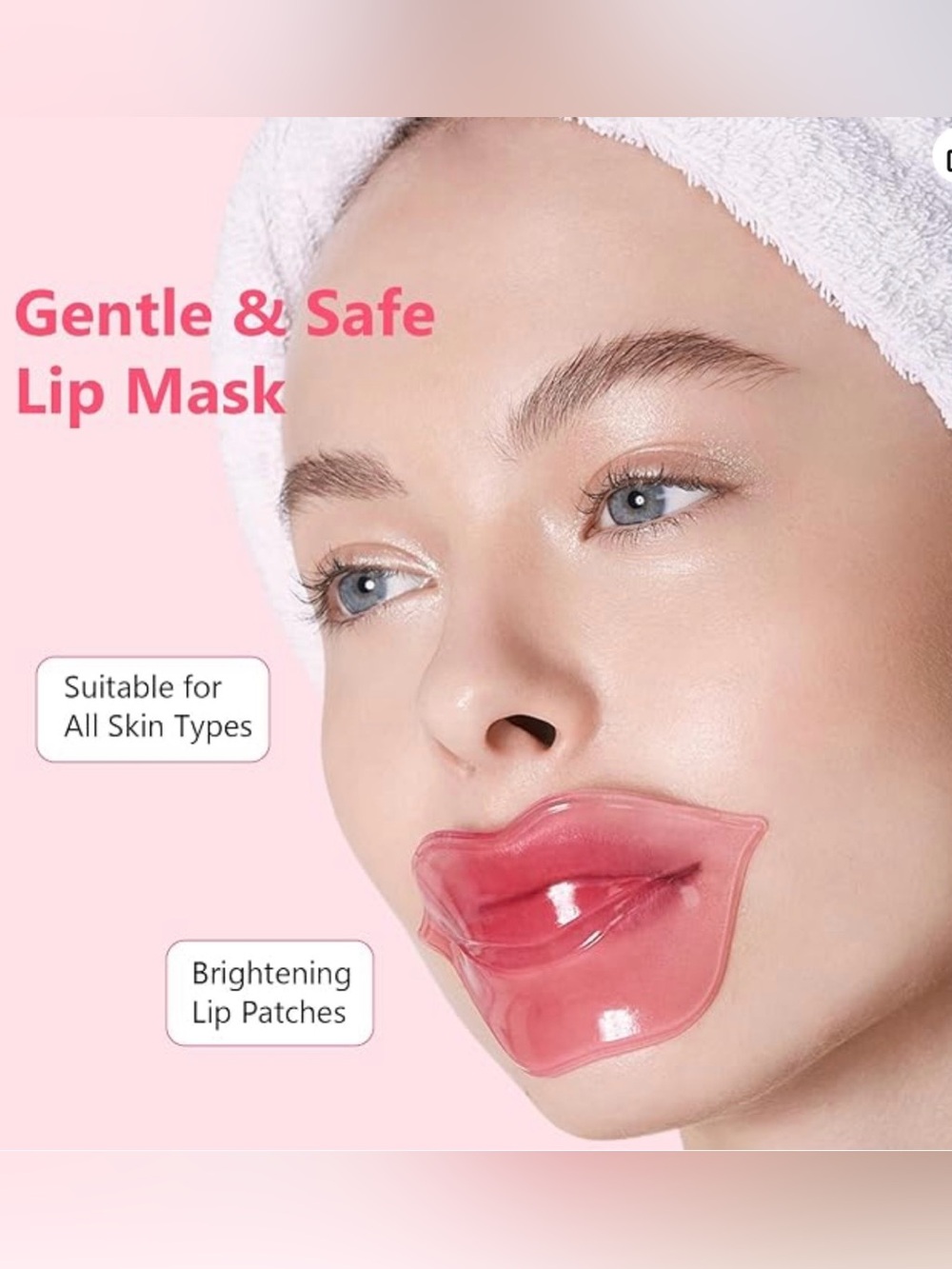 Hydrating Pink Lip Mask 10 Pack